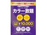 カラー染め放題４ヶ月＋(カット＋トリートメント）各１回付き￥12980