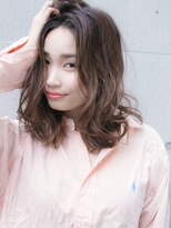 ルティア 池袋(Lutia)&nbsp;ゆるくしゃバレイヤージュグレー