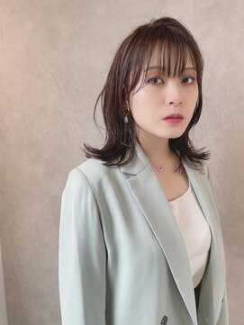 ミューバイケンジ(miu by KENJE) miu抜け感のあるナチュラルレイヤー