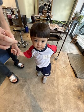 トリスター(TREASTAR) bowl cut boy