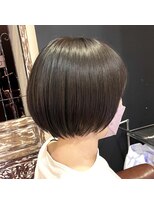 ハピネス クローバー 学園前店(Happiness CLOVER)&nbsp;丸みショート/髪質改善/ベージュ/透明感/20代30代40代50代