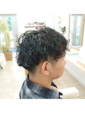 シルビジュー(Cills Bijou) ★大人men'sツーブロック＆ツイストスパイラルパーマスタイル★