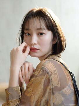 アイティーバイアルバム 八王子店(IT by ALBUM) ナチュラルストレートボブ_ショコラアッシュ_39091