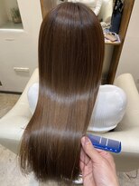 ラウブロッサム 大宮西口店(Lau Blossom) 髪質改善トリートメント　ブラウンカラー