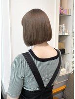 ネオリーブアイム 横浜西口店(Neolive aim)&nbsp;ハイトーンボブミルクティーベージュ髪質改善【横浜】