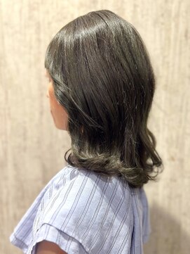 テトテ 門戸厄神店(tetote) 【tetote村山サロンスタイル】カーキグレージュカラー