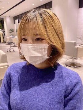 ステア ケース(stair case) 韓国タンバルモリ内巻き重ためボブ