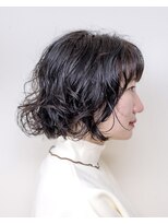 キリエ 豊川稲荷口店(KYLiE)&nbsp;ウェットな質感のボブパーマ