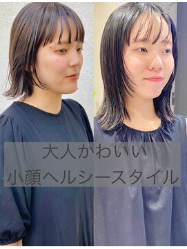 フェンヘアーアイス 中目黒(Fen.hair ici) 顔まわりデザイン美髪大人可愛い大人美人ヘルシースタイル