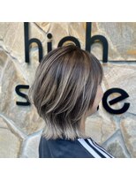 ナチュラルハイセンス 本店(natural high sense)&nbsp;バレイヤージュカラー×ベージュ　似合わせカット/町屋駅