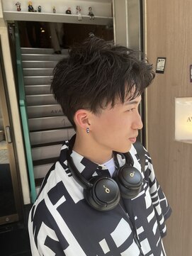 アヴァンス 天王寺店(AVANCE.) 【メンズ特化】ナチュラルマッシュ×かきあげマッシュ