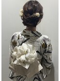 浴衣ヘアセット
