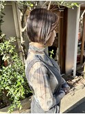 島田/髪質改善 縮毛矯正 ナチュラルストレート ボブスタイル人気
