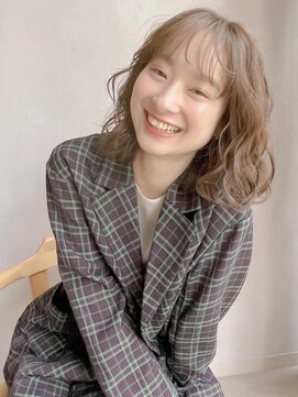 アンアミ キチジョウジ(Un ami Kichijoji) 【unami】ゆるっとふわっとボブパーマ　澤田杏奈