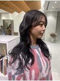 黒髪/ロング/トーンダウン/地毛風カラー