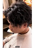 縦落ちパーマ
