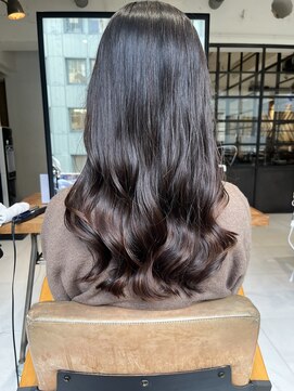 スタジオ ノル(studio noll) [あやなパーマスタイル]コテまき風！