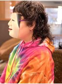 【coma中野】ウルフパーマ｜フェイスレイヤー|ショートバング