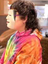 コマ(coma) 【coma中野】ウルフパーマ｜フェイスレイヤー|ショートバング