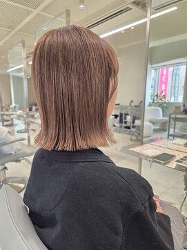 キーン 立川店(keen) 【keen×miho 】 白髪ぼかし まろやかベージュカラー