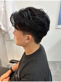 フェザーパーマ/フェザーショート/メンズショート/千葉駅/保立