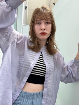 ヴィオラカラー(VIOLLA COLOR) くびれミディ×やわらかブラウン