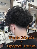 ミアロ 泉中央店(miaro)&nbsp;【朝の忙しいスタイリングを時短】スパイラルパーマ×マッシュ