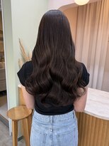 キュオンシア(CUEON. ciea)&nbsp;ロング×チョコレートブラウン×艶髪