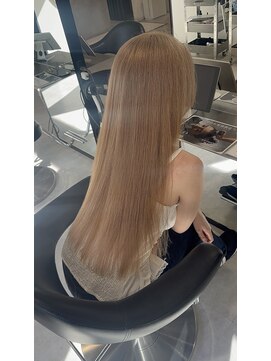 エトワール(ETOILE) ミルクティーベージュ/ブラウン/ロング/ブリーチハイトーン