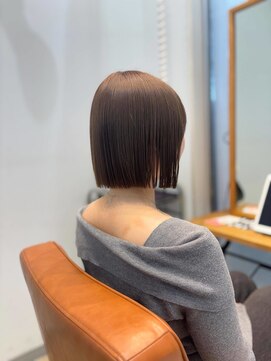 ユニ バイ マグ 長野店(Uni.by Mag) 大人かわいいぱつっと韓国タッセルボブ