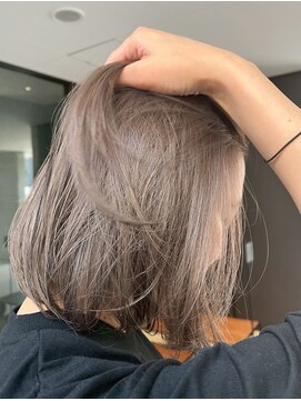 デイアンドナイト 天神大名本店(Day&Night) 【ミルクティーベージュ/ハイライト】髪質改善/カラー/今泉/天神