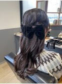 結婚式ヘアセット