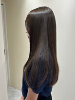 シェノン サントル(CHAINON CENTRE)&nbsp;梅田/黒髪/クラゲヘアー/オリーブグレー/小顔/ココアベージュ