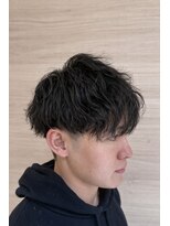 ニューヨークニューヨーク 桂店(NYNY)&nbsp;シャドウパーマ×黒髪ナチュラルマッシュ