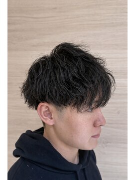 ニューヨークニューヨーク 桂店(NYNY) シャドウパーマ×黒髪ナチュラルマッシュ