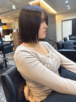 ビグディーサロン(BIGOUDI SALON)&nbsp;切りっぱなしボブ