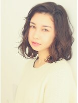 ワースホワイル(WORTH WHILE)&nbsp;クラゲヘアーオリーブグレーココアベージュインナーブリーチ