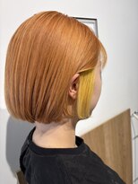 ギルド 東久留米店(GUILD)&nbsp;オレンジボブ×イエローインナー