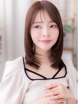 カバーヘア ブリス 大宮西口(COVER HAIR bliss) バタフライレイヤーカットミディアムウルフc7大宮20代30代40代