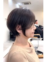ジュベ 別府店(juve.)&nbsp;別府ショートボブ顔まわりレイヤーカット髪質改善カラー