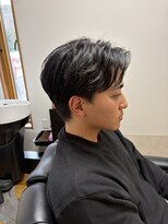 髪屋ヨッチ(yocchi) ニュアンスパーマ×センターパート