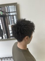 アース 天満橋店(HAIR & MAKE EARTH)&nbsp;メンズツイストスパイラルパーマ◎爽やかビジネスショート