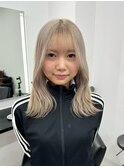 初ブリーチにおすすめミルクティーカラー