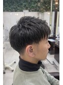 春の清潔感ナチュラル束感ショート
