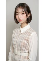 アーツ 茅ヶ崎(arts) ショートカット20代30代40代前髪あり面長丸顔ショートボブ