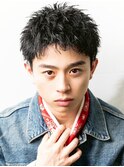 アップバング／ツーブロック/アクティブショート