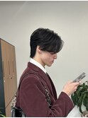 毛流れパーマ/メンズパーマ/センターパート &nbsp;【山中】