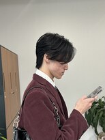 アネラ(Anela) 毛流れパーマ/メンズパーマ/センターパート 【山中】