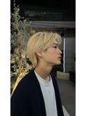 フェザーショート×ニュアンスパーマ【仙台】