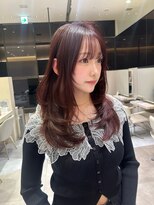 ケーツー エム 京都ラクエ(k-two emu)&nbsp;大人可愛い艶ロング×柔らか顔周りレイヤー